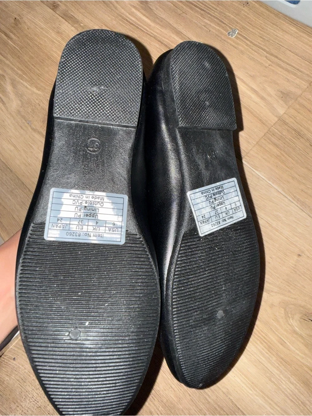 Brand new black ballet flats
